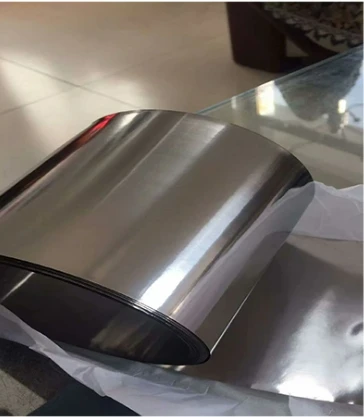 Titāna folija 0,075 mm 5. klase
