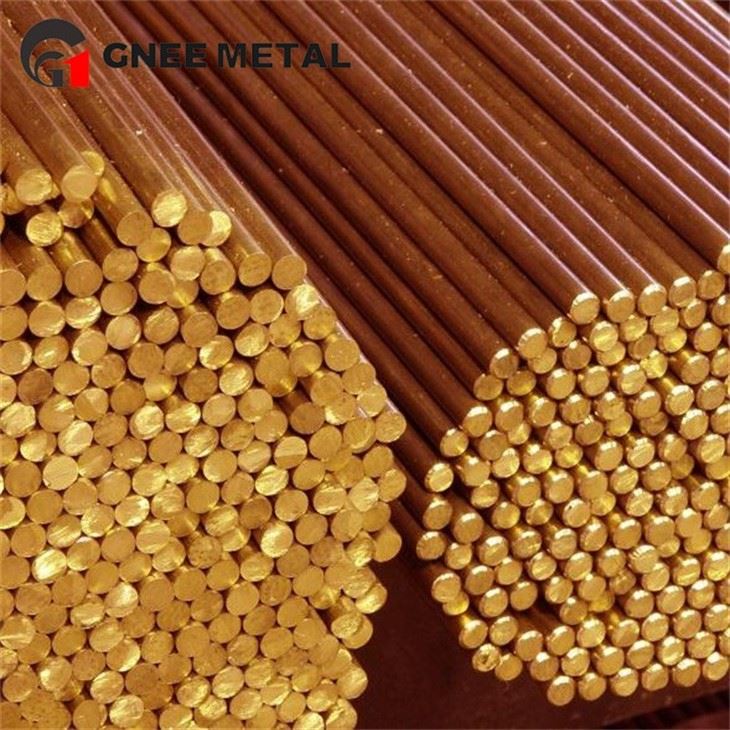 Solid C3771 Copper Rod