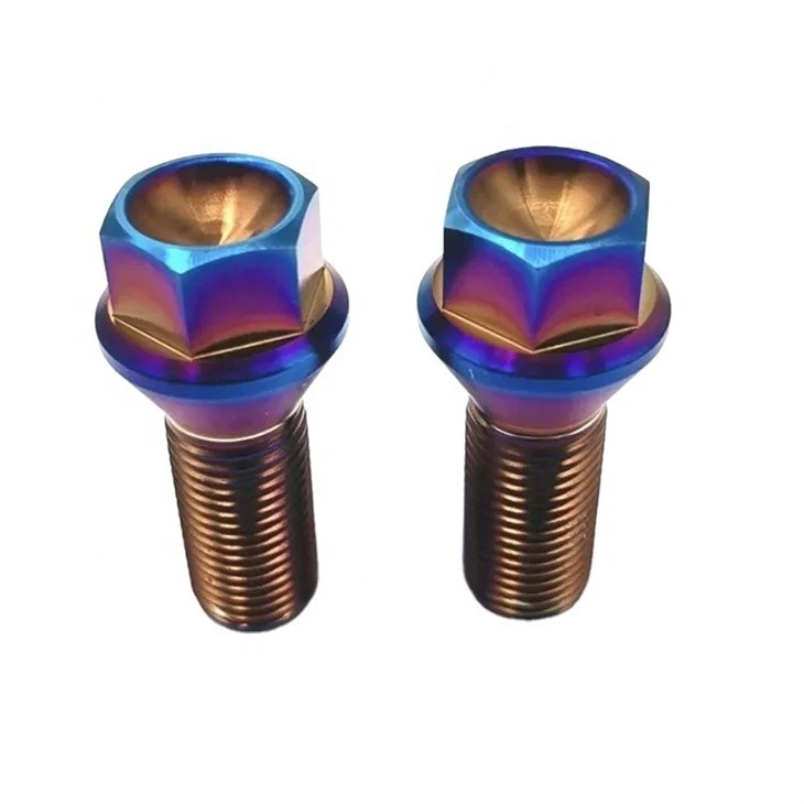 TA1 Titanium Wheel Hub Bolts